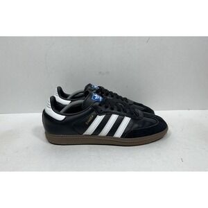 Adidas Samba OG Leather Black White IE3676 Women's Size 6 / 5 Youth